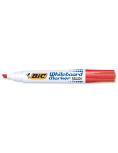 MARCADOR PARA PIZARRA BLANCA 1751 TINTA A BASE DE ALCOHOL TRAZO 3-5,5MM. ROJO VELLEDA 904948 (x12 unidades)