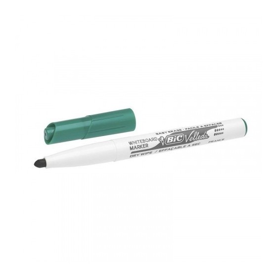 MARCADOR PARA PIZARRA BLANCA 1741 TINTA A BASE DE ACETONA TRAZO 1,4MM. VERDE VELLEDA 9581681 (x12 unidades)