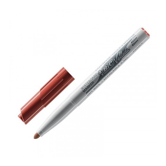 MARCADOR PARA PIZARRA BLANCA 1741 TINTA A BASE DE ACETONA TRAZO 1,4MM. ROJO VELLEDA 9581691 (x12 unidades)