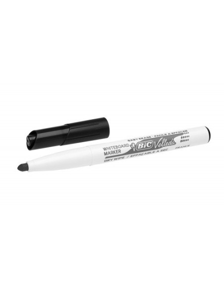 MARCADOR PARA PIZARRA BLANCA 1741 TINTA A BASE DE ACETONA TRAZO 1,4MM. NEGRO VELLEDA 9581711 (x12 unidades)