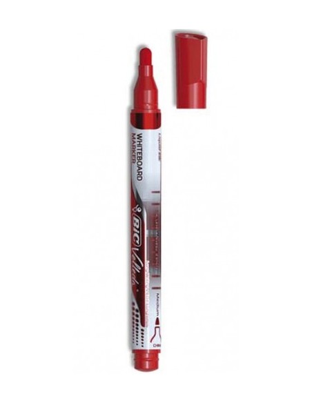 MARCADOR PARA PIZARRA BLANCA TINTA LIQUIDA TRAZO 2MM. ROJO VELLEDA 902089 (x12 unidades)
