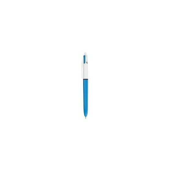 BOLIGRAFO 4 COLORES MEDIUM TRAZO 0,3 MM. AZUL/NEGRO/ROJO Y VERDE BIC 982866 (x12 unidades)
