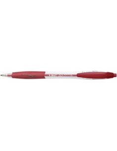 BOLIGRAFO RETRACTIL TRAZO 0,4 MM. ATLANTIS ROJO BIC 887133 (x12 unidades)