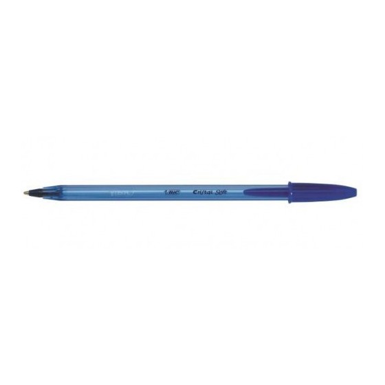 BOLIGRAFO CRISTAL SOFT TRAZO 0,5 MM. COLOR AZUL BIC 951434 (x50 unidades)