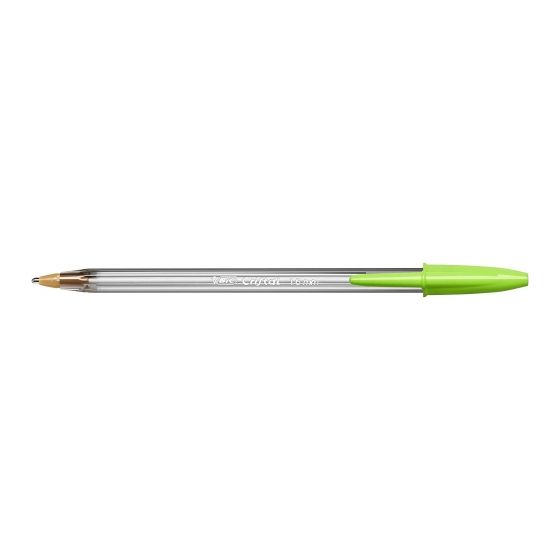 BOLIGRAFO CRISTAL FUN TRAZO 0,6 MM. COLOR TURQUESA BIC 929074. (x20 unidades)