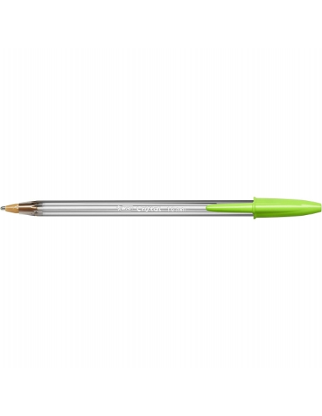 BOLIGRAFO CRISTAL FUN TRAZO 0,6 MM. COLOR TURQUESA BIC 929074. (x20 unidades)