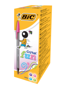 BIC Cristal Fun Violeta Bolígrafo 20 pieza(s) (x20 unidades)