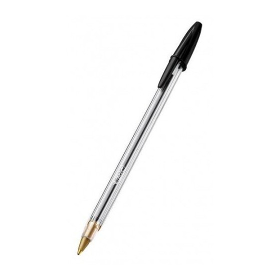 BOLIGRAFO CRISTAL XL 1.6 TRAZO 0,6 MM. COLOR NEGRO BIC 880648 (x50 unidades)
