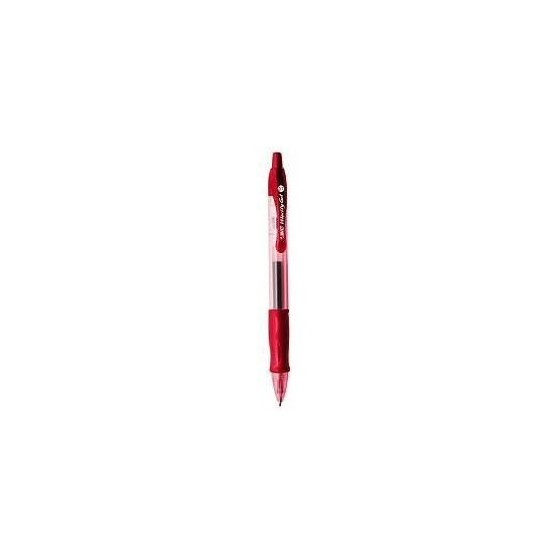 BIC 829159 bolígrafo Rojo Bolígrafo de punta retráctil con pulsador 12 pieza(s) (x12 unidades)
