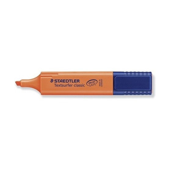 MARCADOR FLUORESCENTE TEXTSURFER CLASSIC 1-5MM. NARANJA STAEDTLER 364-4 (x10 unidades)