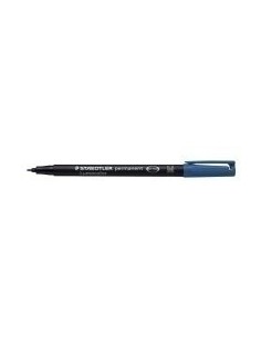 MARCADOR LUMOCOLOR PERMANENTE PUNTA MEDIA 1MM. AZUL STAEDTLER 317-3 (x10 unidades)