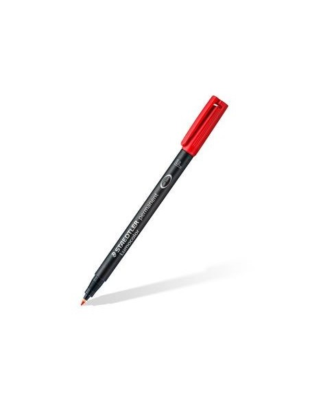 ESTUCHE 4 MARCADORES LUMOCOLOR PERMANENTE PUNTA FINA 0,6MM. SURTIDOS STAEDTLER 318 WP4