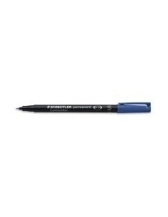 MARCADOR LUMOCOLOR PERMANENTE PUNTA SUPERFINA 0,4MM. AZUL STAEDTLER 313-3 (x10 unidades)
