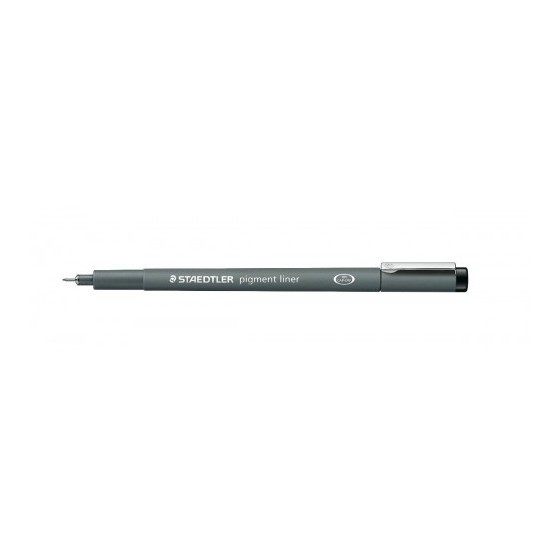ROTULADOR TINTA PIGMENTADA CALIBRADO PIGMENT LINER 0,2 MM. NEGRO STAEDTLER 308 02-9 (x10 unidades)