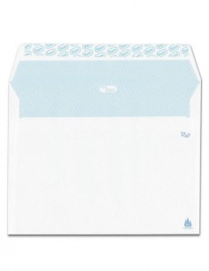 CAJA 250 SOBRES FOLIO PROLONGADO (260X360) OFFSET BLANCO 100 GRS. AUTOSAM AUTOADHESIVO CON TIRA DE SILICONA SAM 268722