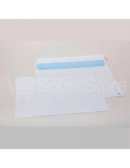CAJA 250 BOLSAS DIN C5 (162X229) OFFSET BLANCO 90 GRS. AUTOSAM AUTOADHESIVO CON TIRA DE SILICONA SAM 148007