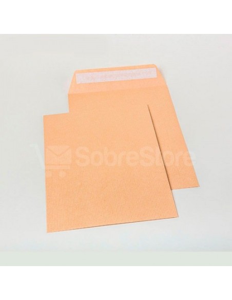 CAJA 250 BOLSAS DIN C5 (162X229) KRAFT 80 GRS. AUTOSAM AUTOADHESIVO CON TIRA DE SILICONA SAM 141507