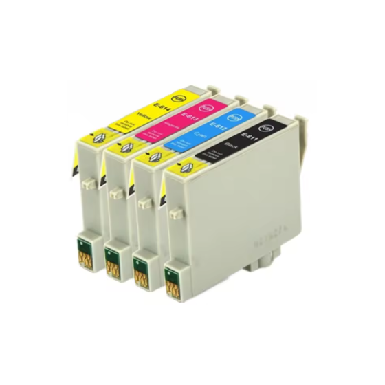 Compatible Pack 4 x Tinta EPSON T0611 / 2 / 3 / 4