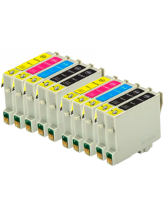 Compatible Pack 10 x TINTA EPSON T0611 / 2 / 3 / 4