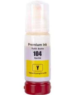 Compatible Epson 104 Tinta Amarillo C13T00P440 para ET-2710