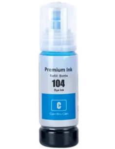 Compatible Epson 104 Cyan C13T00P240 para ET-2710