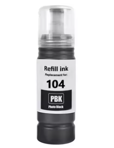 Compatible Epson 104 Botella Negra C13T00P140 para ET-2710