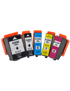 Compatible Pack 5 x Tinta EPSON 202XL