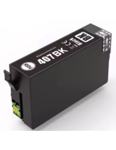 Compatible Epson 407 Negro Cartucho de Tinta C13T07U140