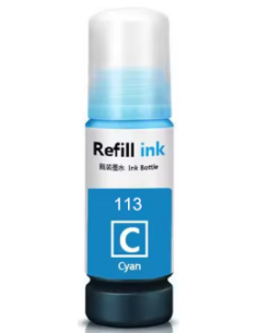 Compatible Epson 113 Botella de Tinta Cyan Pigmentada