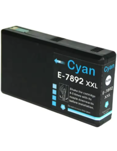 Compatible Epson T7892 Cyan Cartucho de Tinta C13T789240