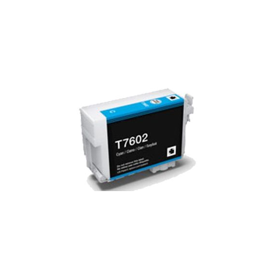 EPSON T7602 CYAN CARTUCHO DE TINTA GENERICO C13T76024010.0
