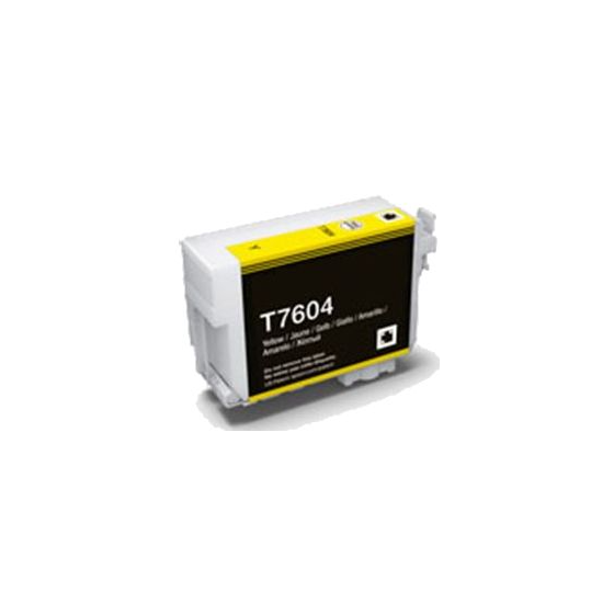 EPSON T7604 AMARILLO CARTUCHO DE TINTA GENERICO C13T76044010.0