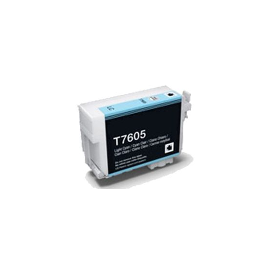 EPSON T7605 CYAN LIGHT CARTUCHO DE TINTA GENERICO C13T76054010.0