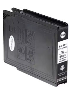 Compatible Epson T7551 T7561 Negro Cartucho Tinta Pigmentada