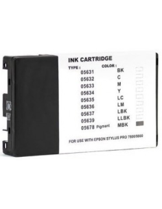 Compatible Epson T5678 Negro Mate Cartucho C13T567800