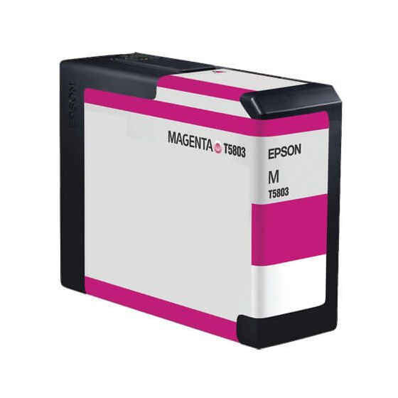 Compatible Tinta Pigmentada EPSON T5803 Magenta C13T580300