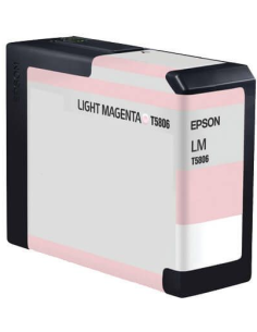 Compatible Tinta Pigmentada EPSON T5806 Magenta LIGHT