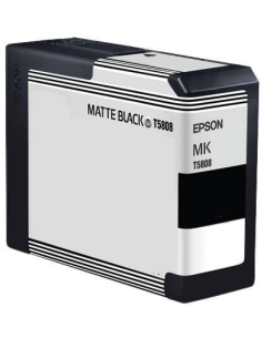 Compatible Tinta Pigmentada EPSON T5808 Negro MATE