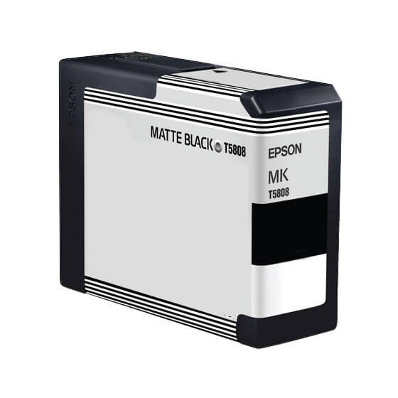 Compatible Tinta Pigmentada EPSON T5808 Negro MATE