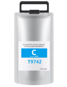 Compatible Cartucho Tinta Epson T9742 Cyan Pigmentada