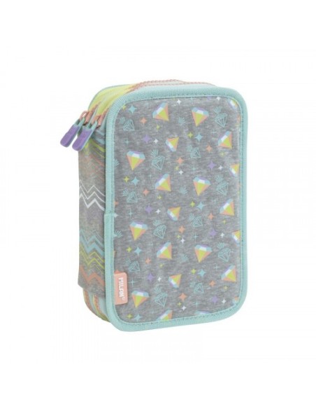 PLUMIER 2 PISOS CON CONTENIDO SUGAR DIAMOND MILAN 081264SD