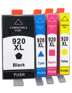 Pack 4 x Tinta Compatible HP 920XL