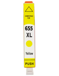 Compatible Tinta HP 655 Amarillo CZ112AE