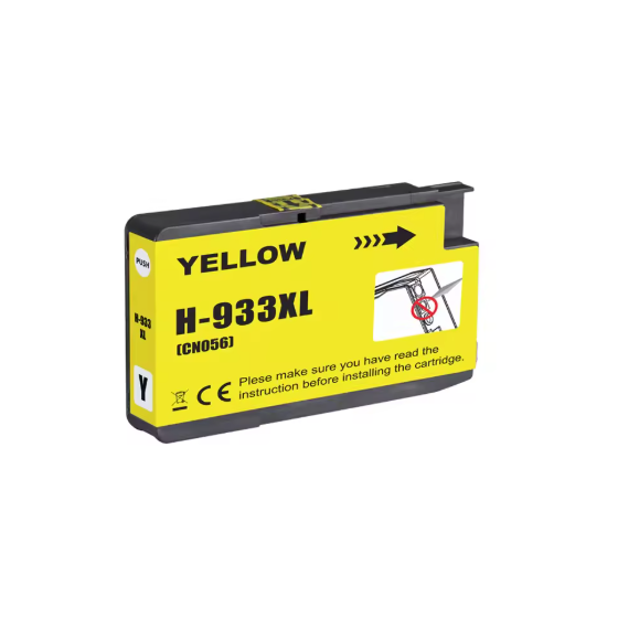 Tinta Compatible HP 933 XL Amarillo CN056AE