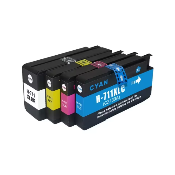 Compatible Pack 4 x Tinta HP 711 XL V4  V5