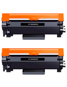 Pack 2 x Toner Compatible Brother TN2420 / TN2410