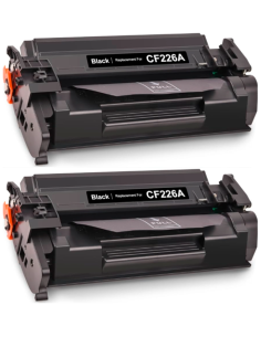 Pack 2 x Toner Compatible HP CF226A Nº 26A