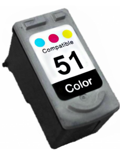 Compatible Canon CL41  CL51  CL38 Color Cartucho de Tinta