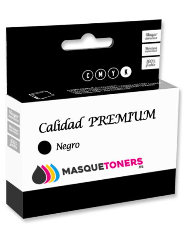 Compatible HP 652XL Negro Cartucho de Tinta F6V25AE