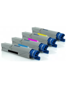 Compatible Pack 4 x Toner OKI C3300 / C3400 / C3450 / C3600